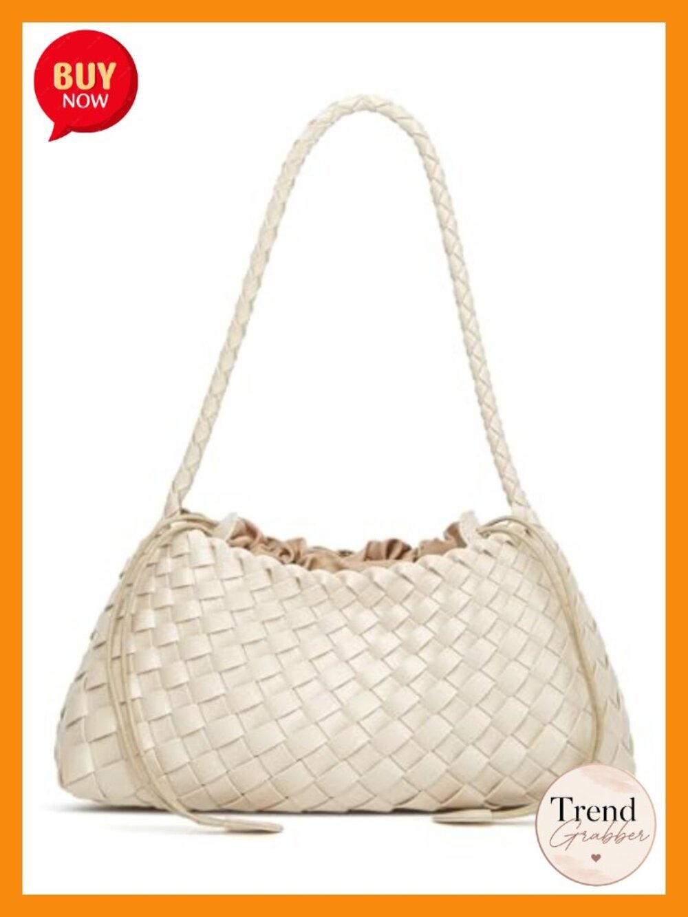 2 Pcs Slouchy Woven Hobo Bags PU Leather Crossbody Shoulder Bag Summer Beach